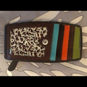 Leather card holder
